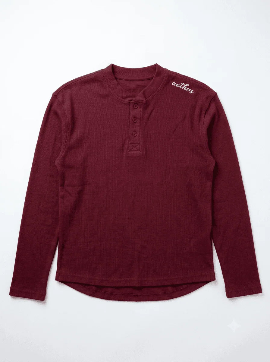 Rusted Henley - Unisex